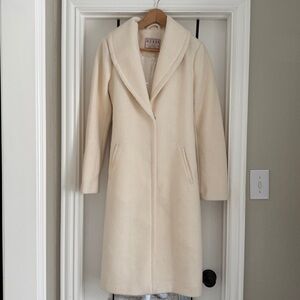 Guess Cream Wool Coat – Size Small